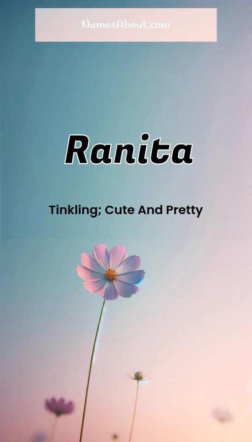 Meaning of Ranita