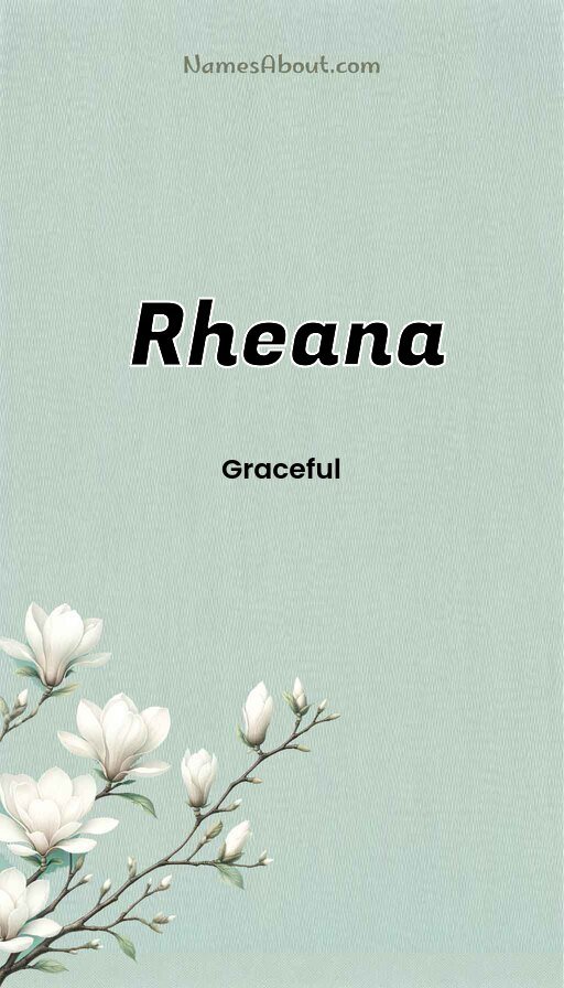 Meaning of Rheana
