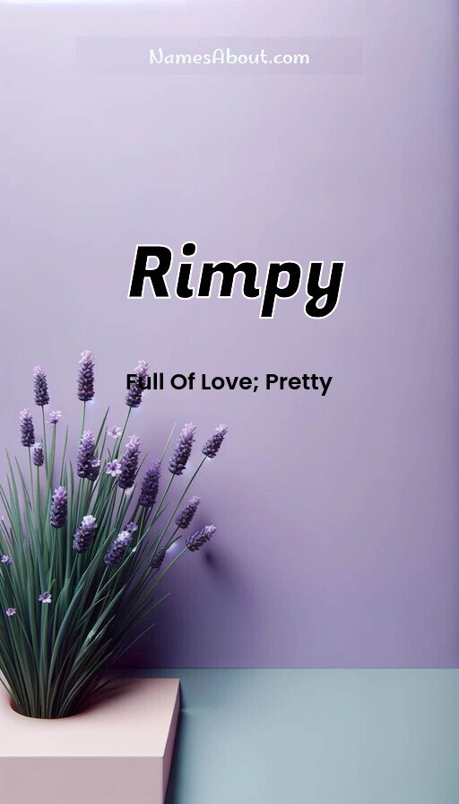 Meaning of Rimpy