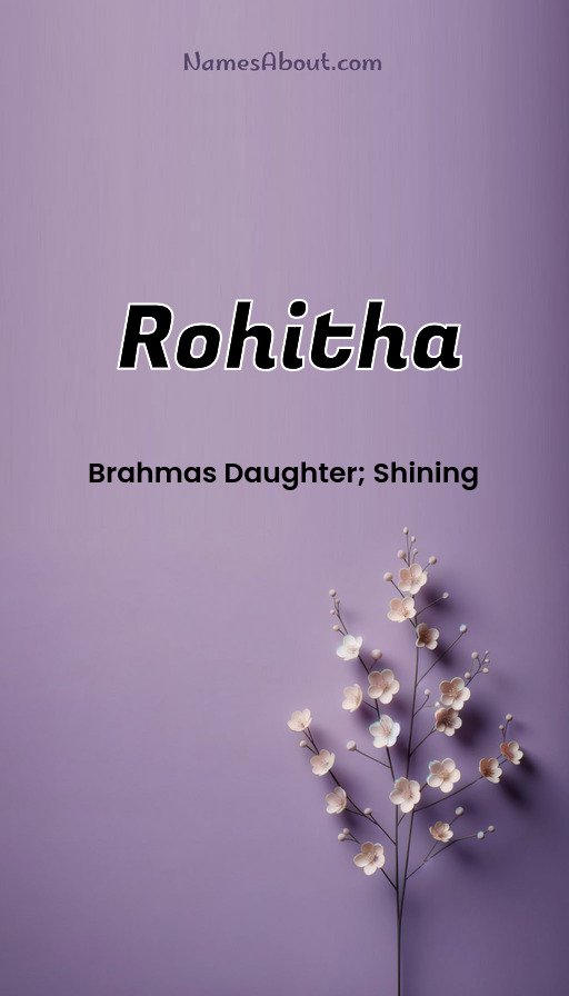 Meaning of Rohitha