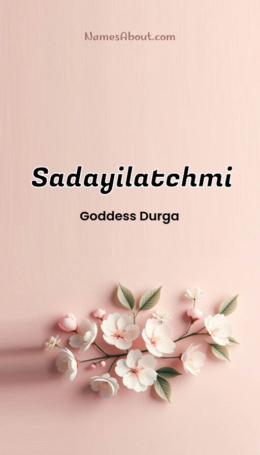 Meaning of Sadayilatchmi