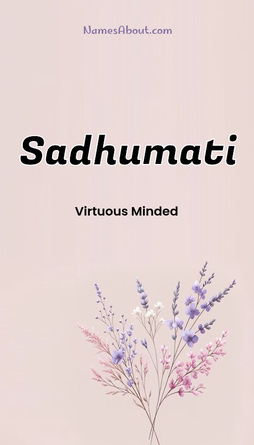 Meaning of Sadhumati