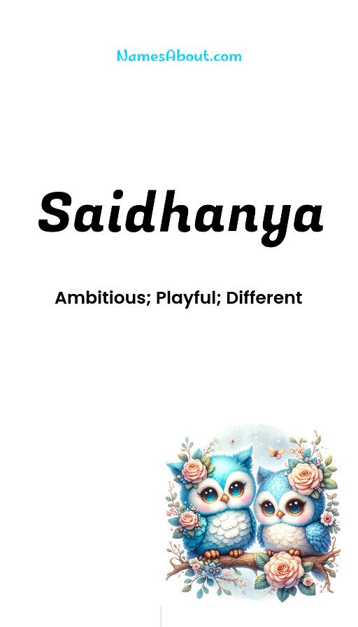 Meaning of Saidhanya