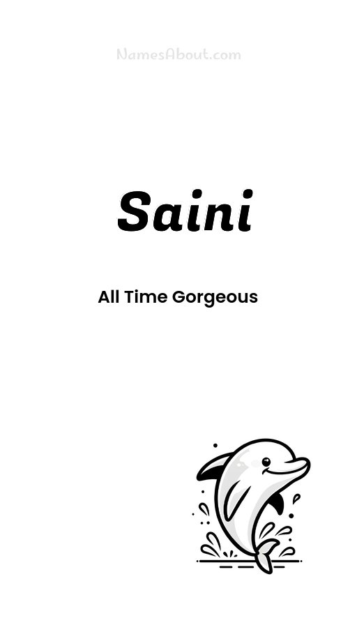 Meaning of Saini