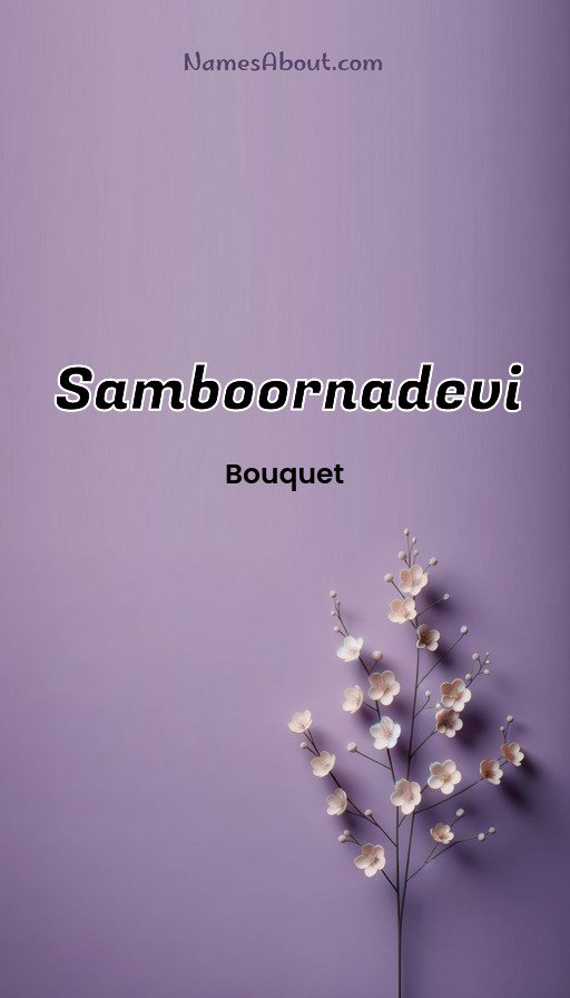Meaning of Samboornadevi