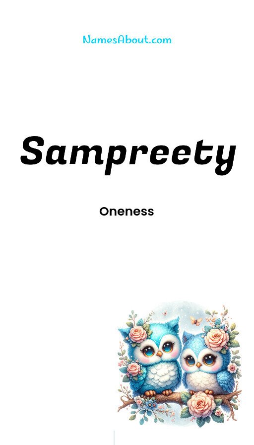 Meaning of Sampreety