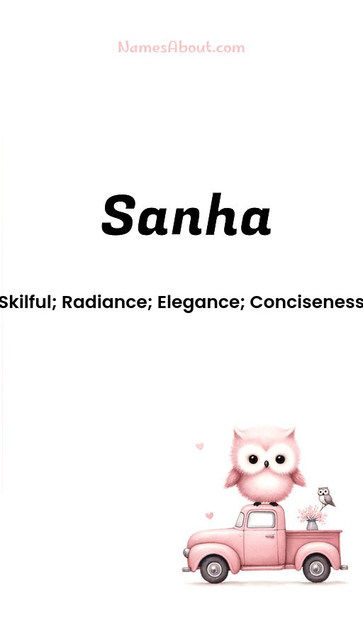 Meaning of Sanha