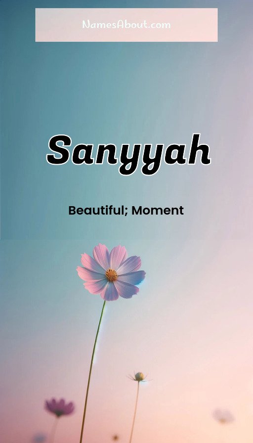 Meaning of Sanyyah