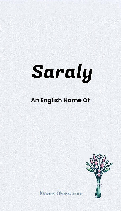 Meaning of Saraly