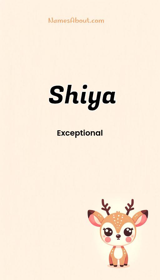 Illustration of Shiya