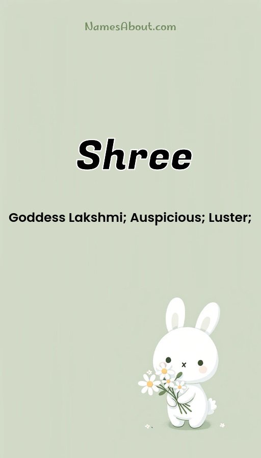 Meaning of Shree