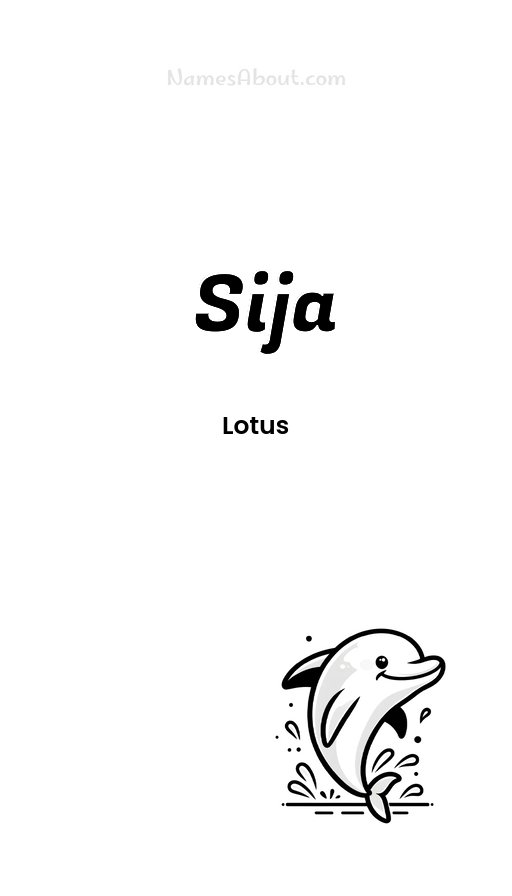 Meaning of Sija