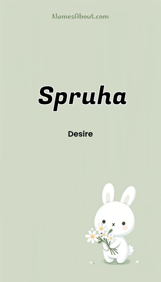 Meaning of Spruha