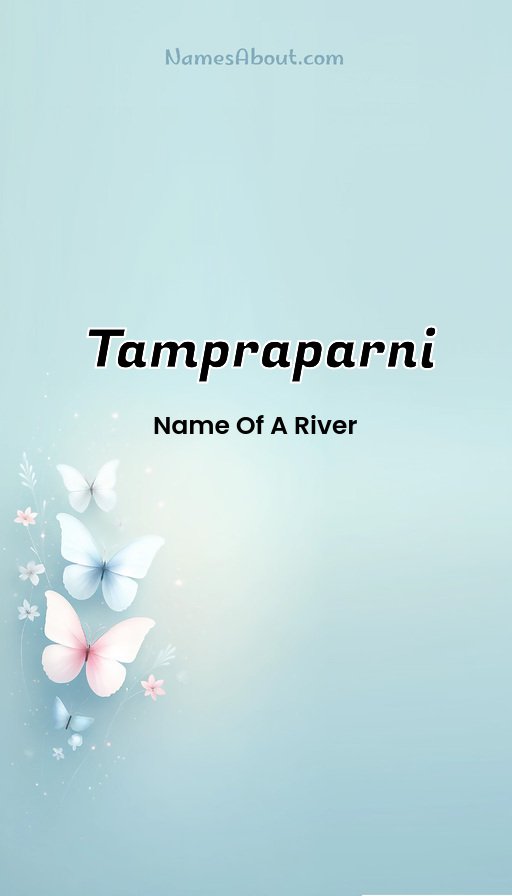 Meaning of Tampraparni