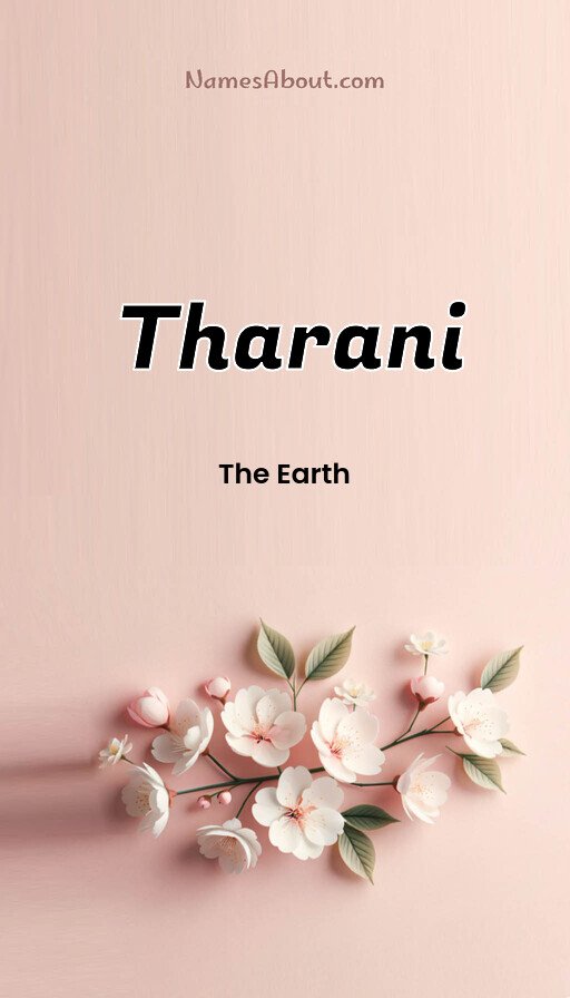 Meaning of Tharani