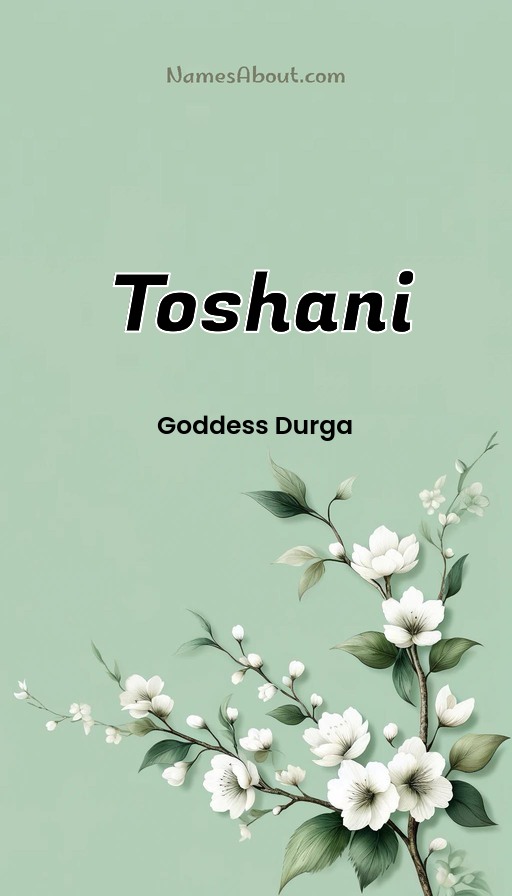 Meaning of Toshani