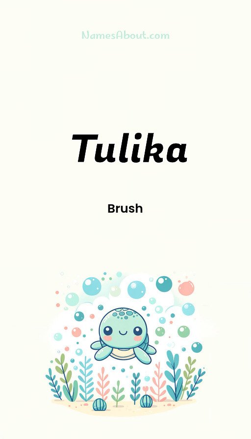 Meaning of Tulika