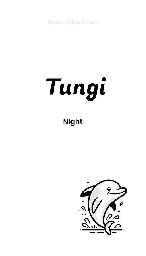 Meaning of Tungi