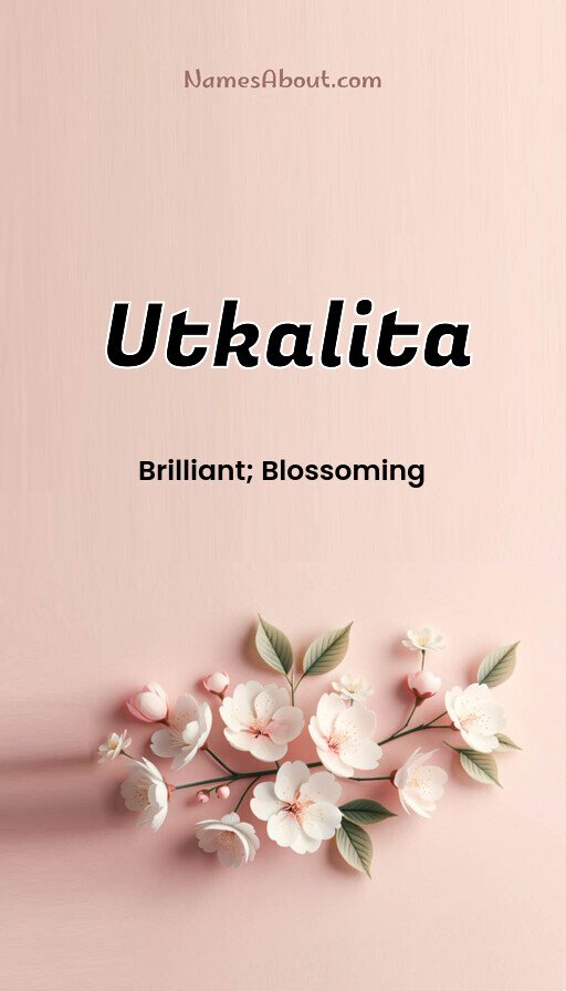 Meaning of Utkalita
