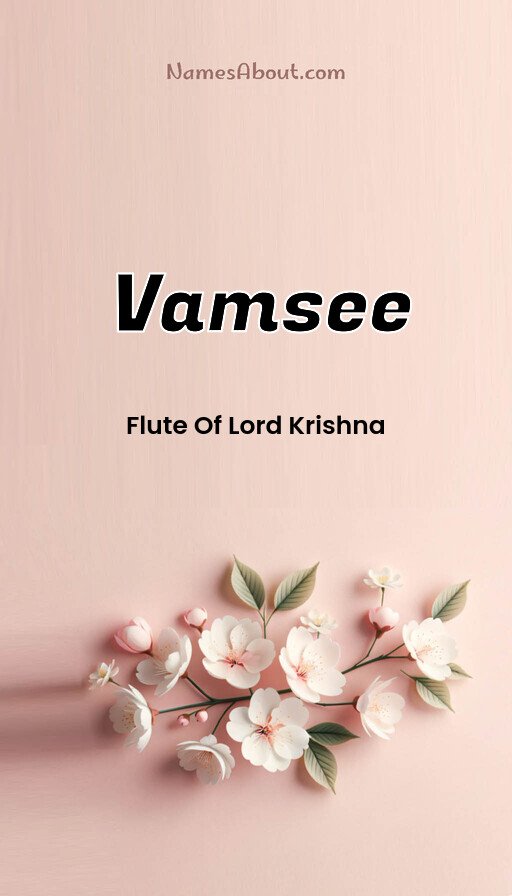Meaning of Vamsee