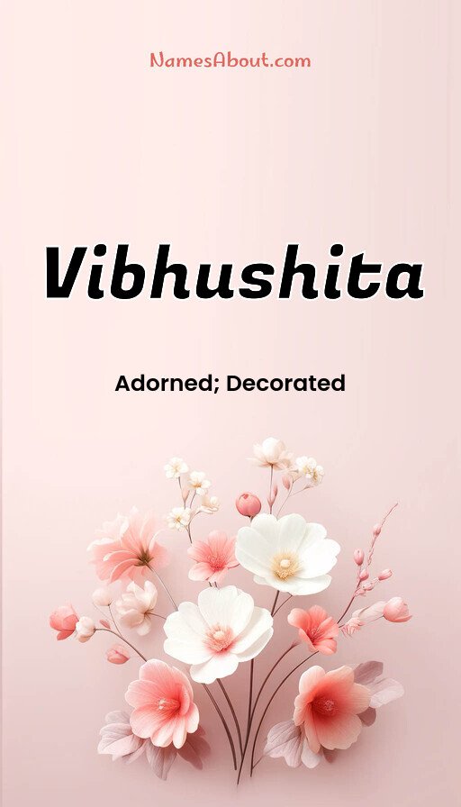 Meaning of Vibhushita