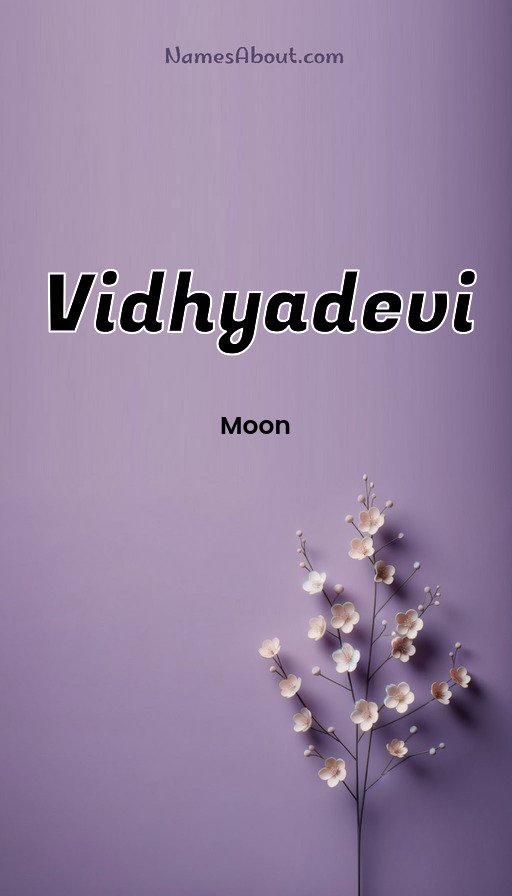 Meaning of Vidhyadevi