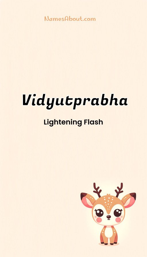 Meaning of Vidyutprabha