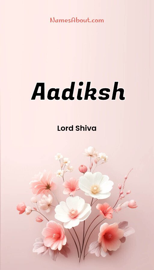 Meaning of Aadiksh
