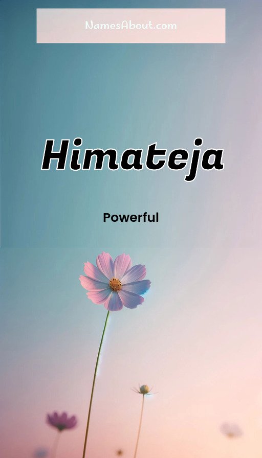 Meaning of Himateja