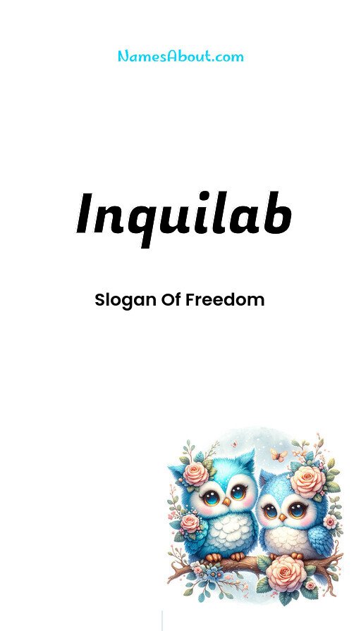Meaning of Inquilab