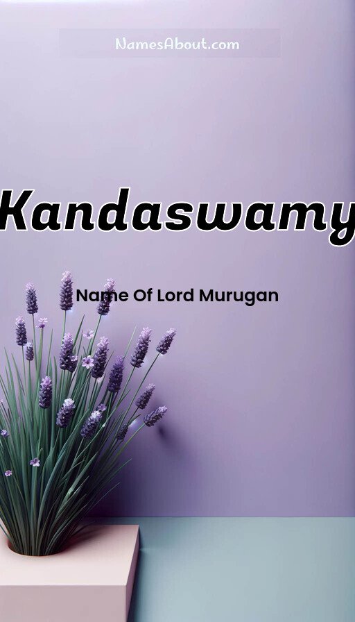 Meaning of Kandaswamy