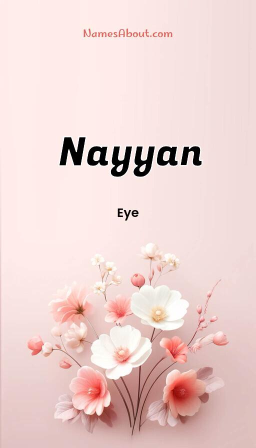 Nayyan name and meaning