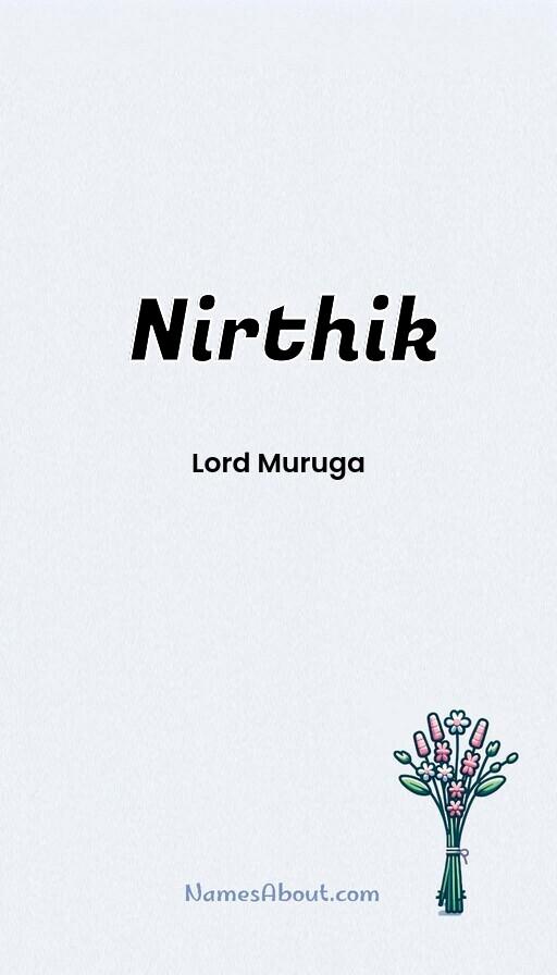 Nirthik name and meaning