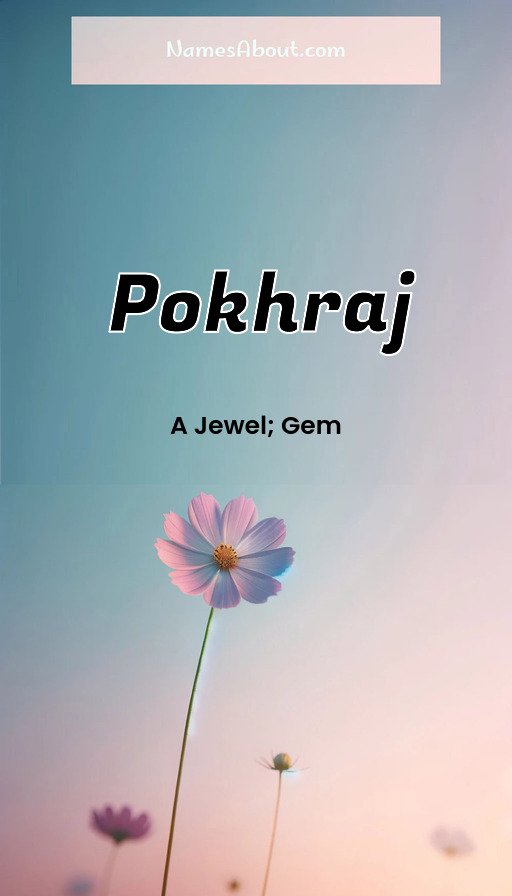 Meaning of Pokhraj
