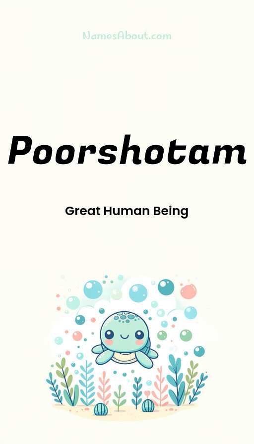 Meaning of Poorshotam