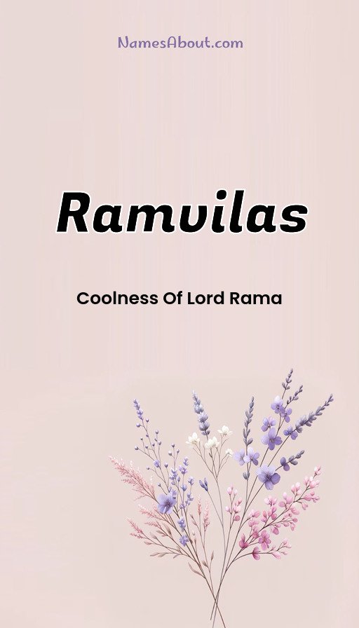 Meaning of Ramvilas