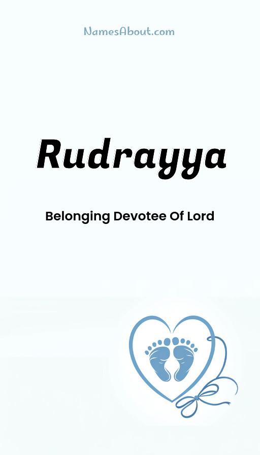 Illustration of Rudrayya