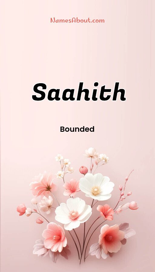 Meaning of Saahith