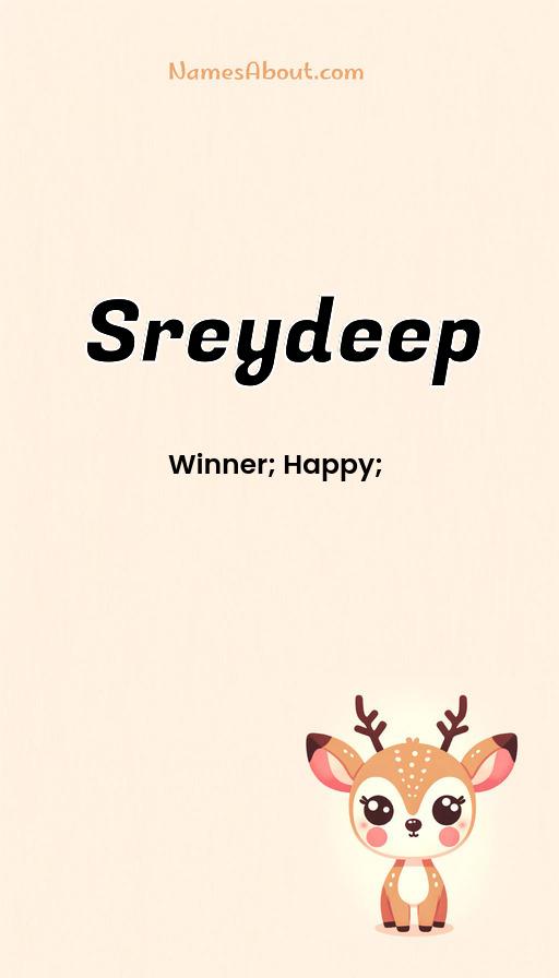 Sreydeep name and meaning