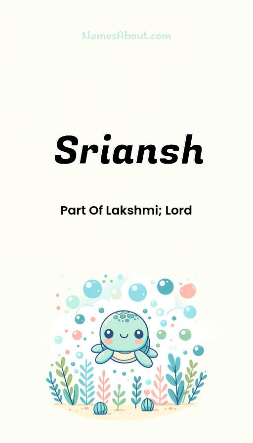 Illustration of Sriansh