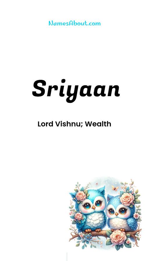 Illustration of Sriyaan