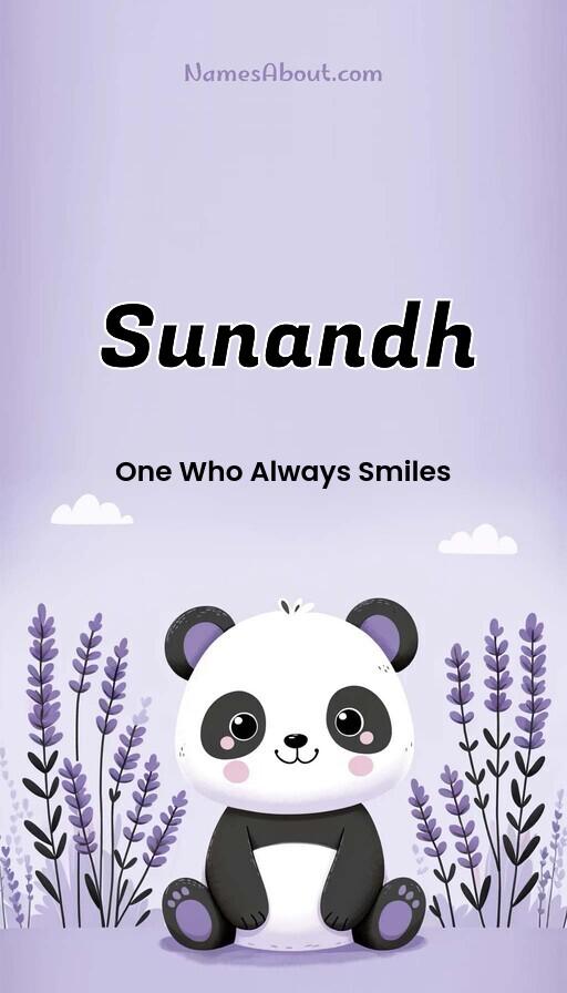 Sunandh name and meaning