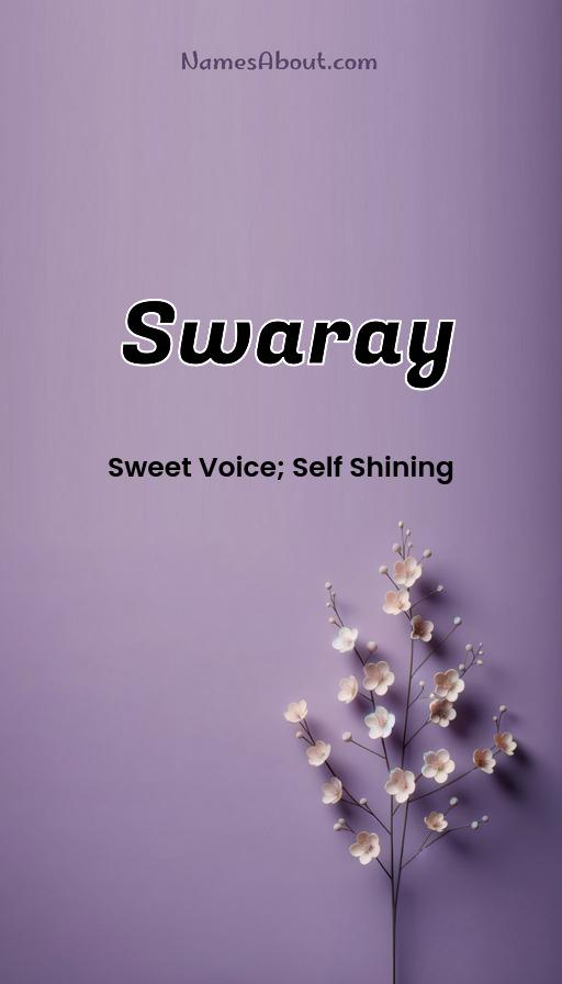 Swaray name and meaning