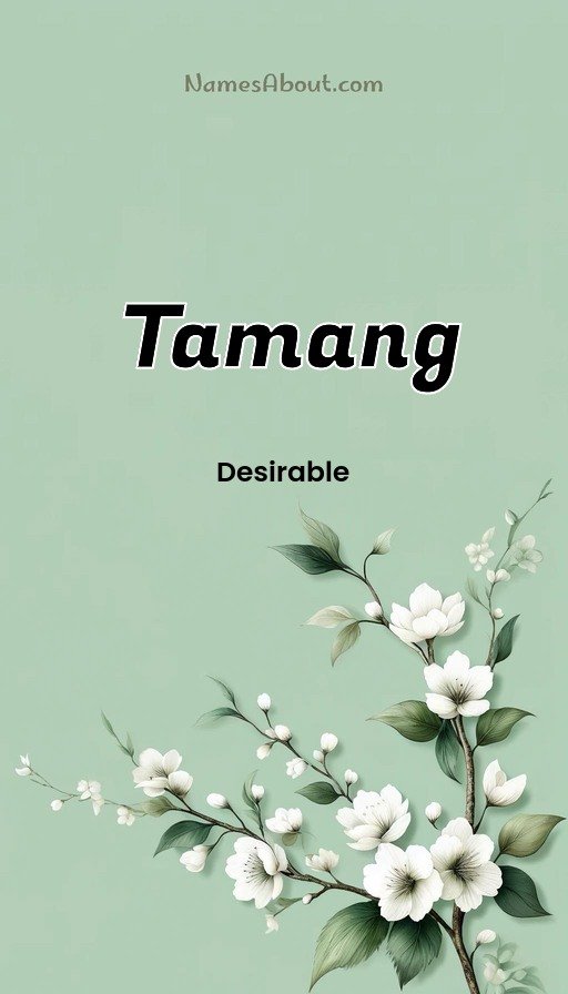 Meaning of Tamang