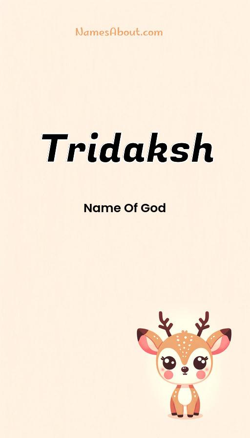 Tridaksh name and meaning