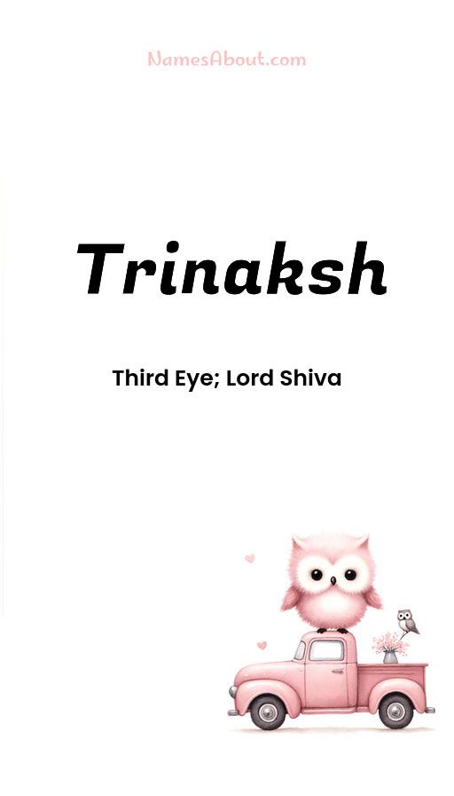 Trinaksh name and meaning