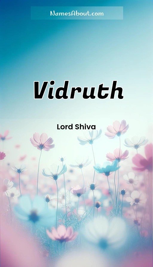 Meaning of Vidruth