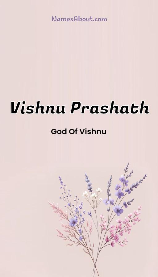 Vishnu Prashath name and meaning