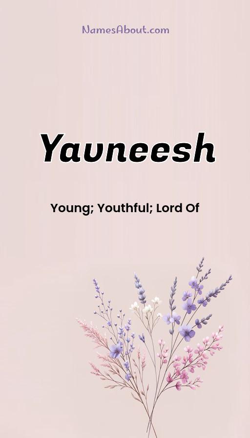 Yavneesh name and meaning