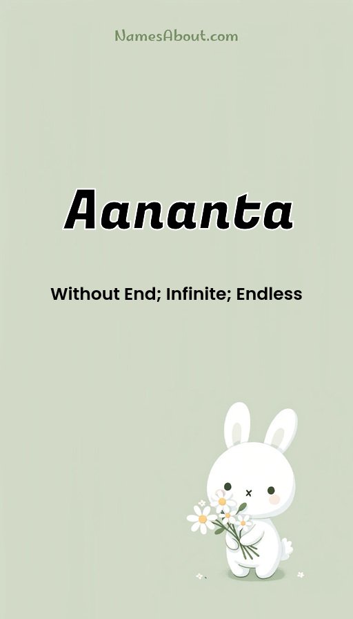 Meaning of Aananta